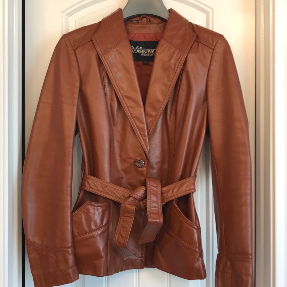 Leather jacket